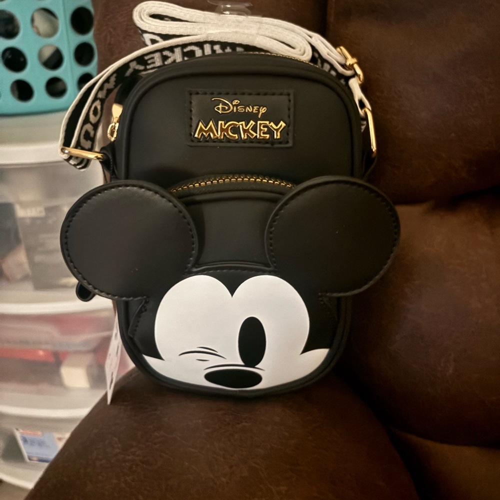 Disney Black and White Mickey Mouse Mini Bag